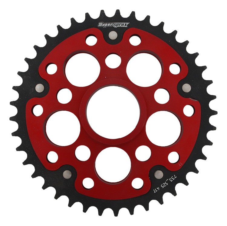 Lančenik zadnji SUPERSPROX STEALTH RST-733_525:41-RED crven 41T, 525