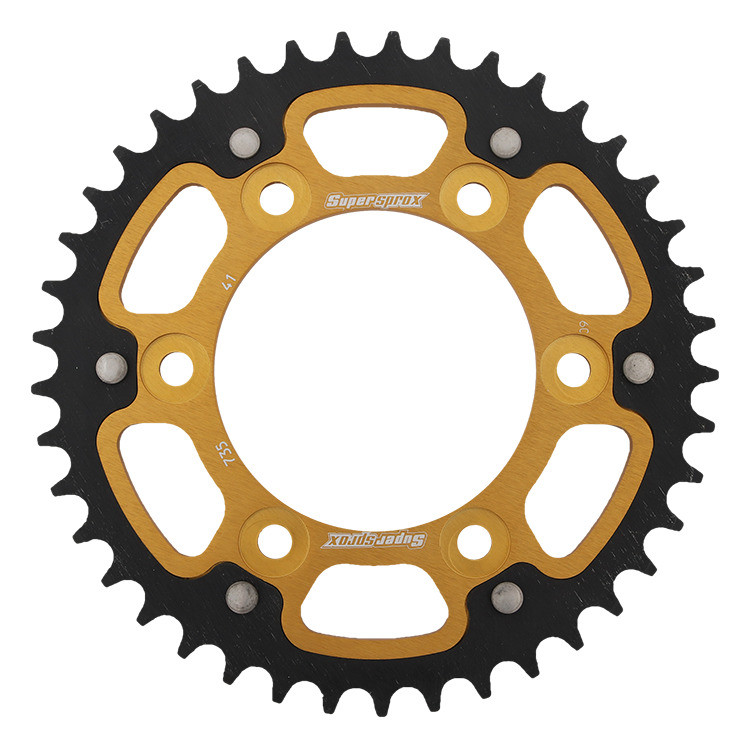 Lančenik zadnji SUPERSPROX STEALTH RST-735:41-GLD zlato 41T, 520