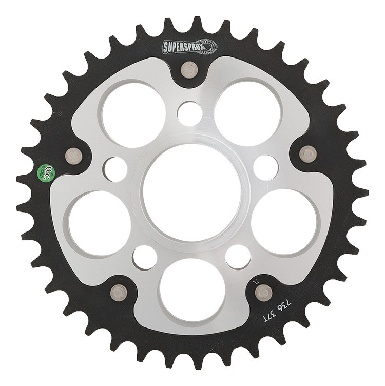 Lančenik zadnji SUPERSPROX STEALTH RST-736:37-SLV silver 37T, 520