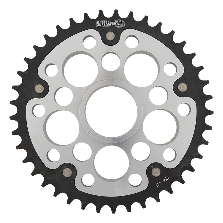 Lančenik zadnji SUPERSPROX STEALTH RST-736:41-SLV silver 41T, 520