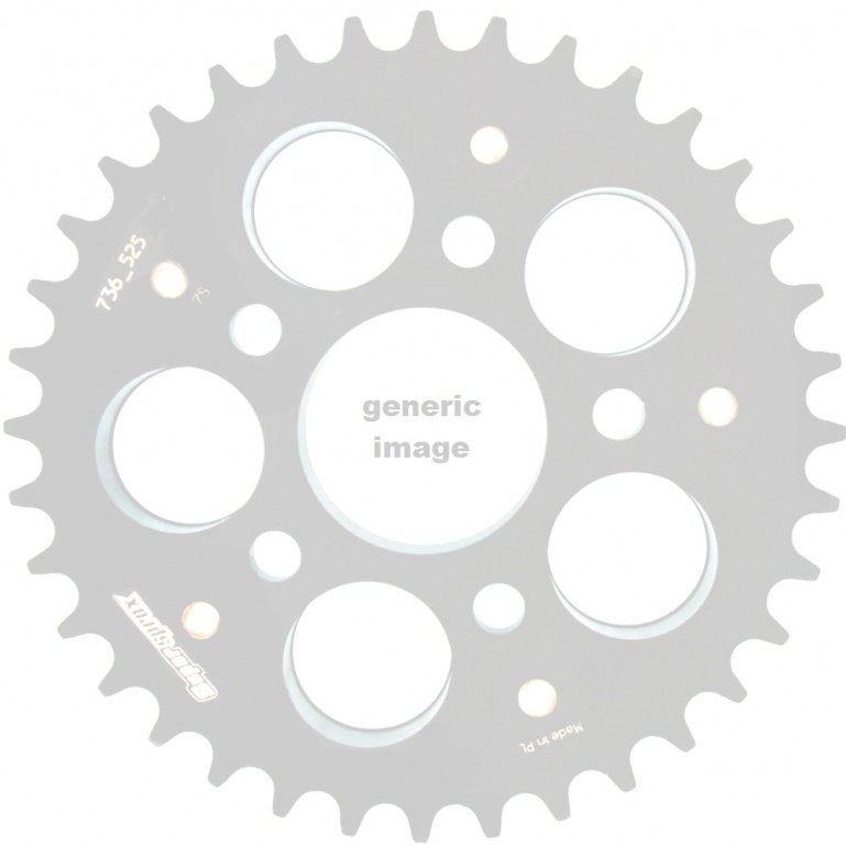Rear sprocket SUPERSPROX STEALTH RST-736_525:39-RED crven 39T, 525