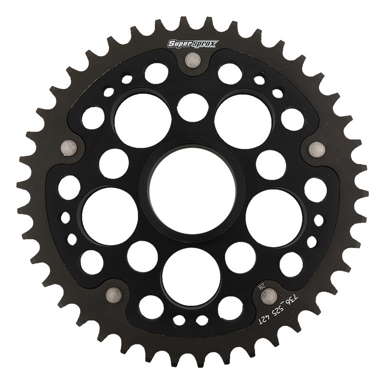 Lančenik zadnji SUPERSPROX STEALTH RST-736_525:42-BLK Crni 42T, 525