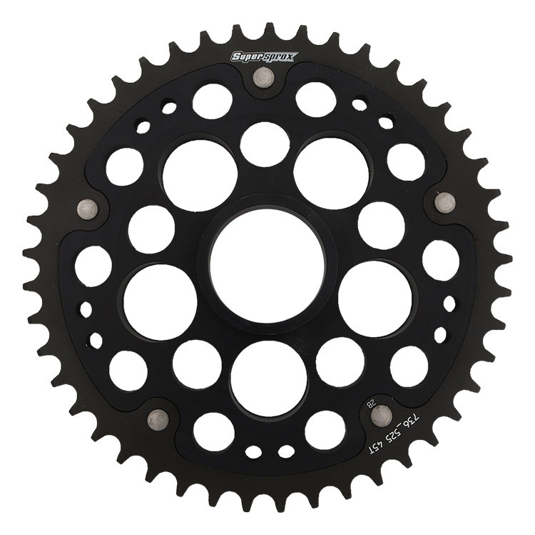 Lančenik zadnji SUPERSPROX STEALTH RST-736_525:45-BLK Crni 45T, 525