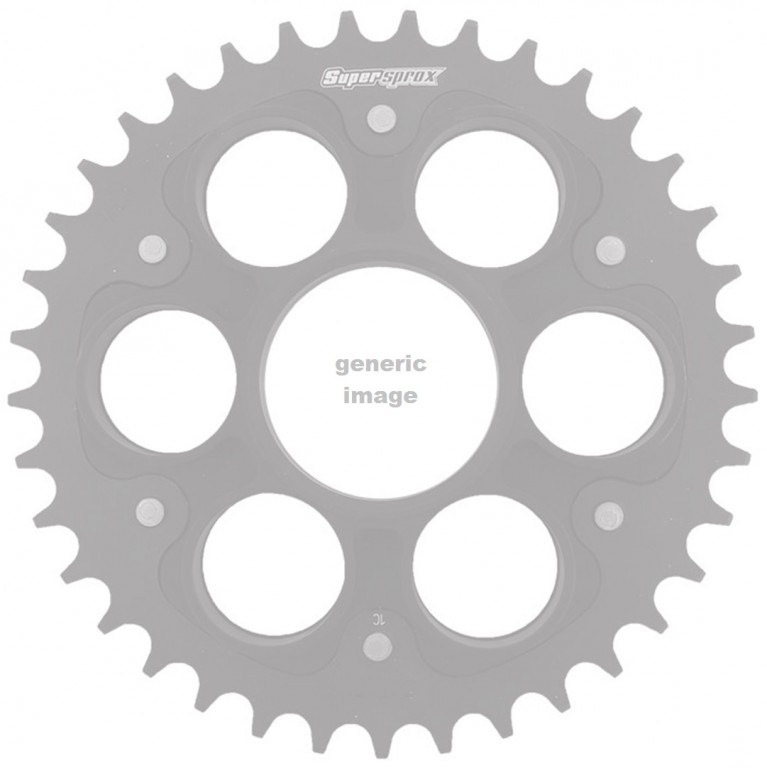 Rear sprocket SUPERSPROX STEALTH RST-737:37-SLV silver 37T, 520