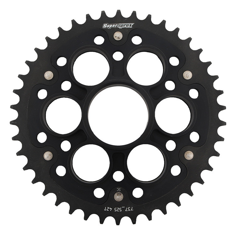 Lančenik zadnji SUPERSPROX STEALTH RST-737_525:42-BLK Crni 42T, 525