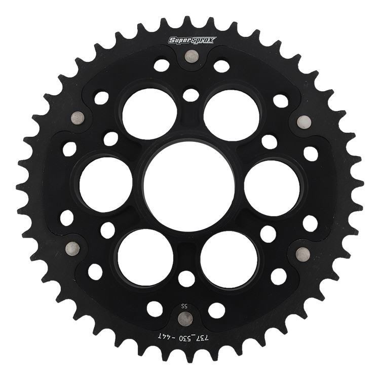 Lančenik zadnji SUPERSPROX STEALTH RST-737_530:44-BLK Crni 44T, 530
