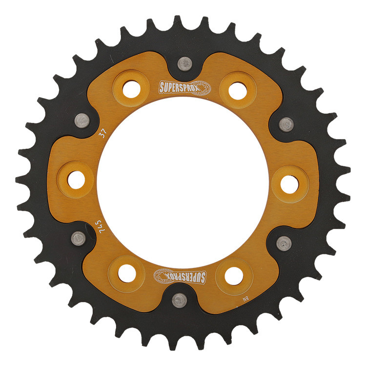 Lančenik zadnji SUPERSPROX STEALTH RST-745:37-GLD zlato 37T, 525