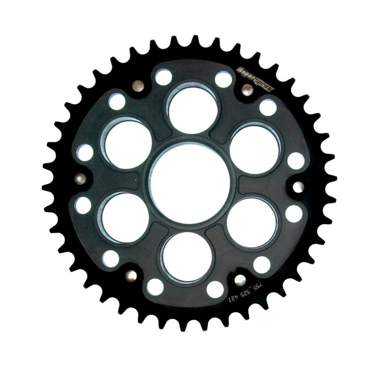 Rear sprocket SUPERSPROX STEALTH RST-755_525:42-BLK Crni 42T, 525