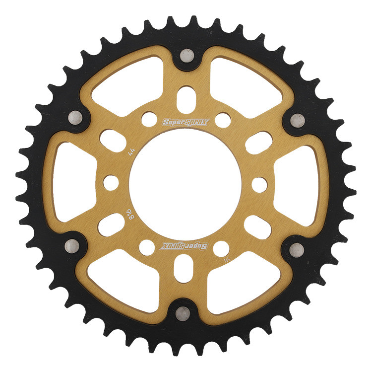 Lančenik zadnji SUPERSPROX STEALTH RST-816:44-GLD zlato 44T, 530
