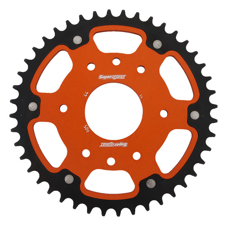 Lančenik zadnji SUPERSPROX STEALTH RST-905:44-ORG orange 44T, 520