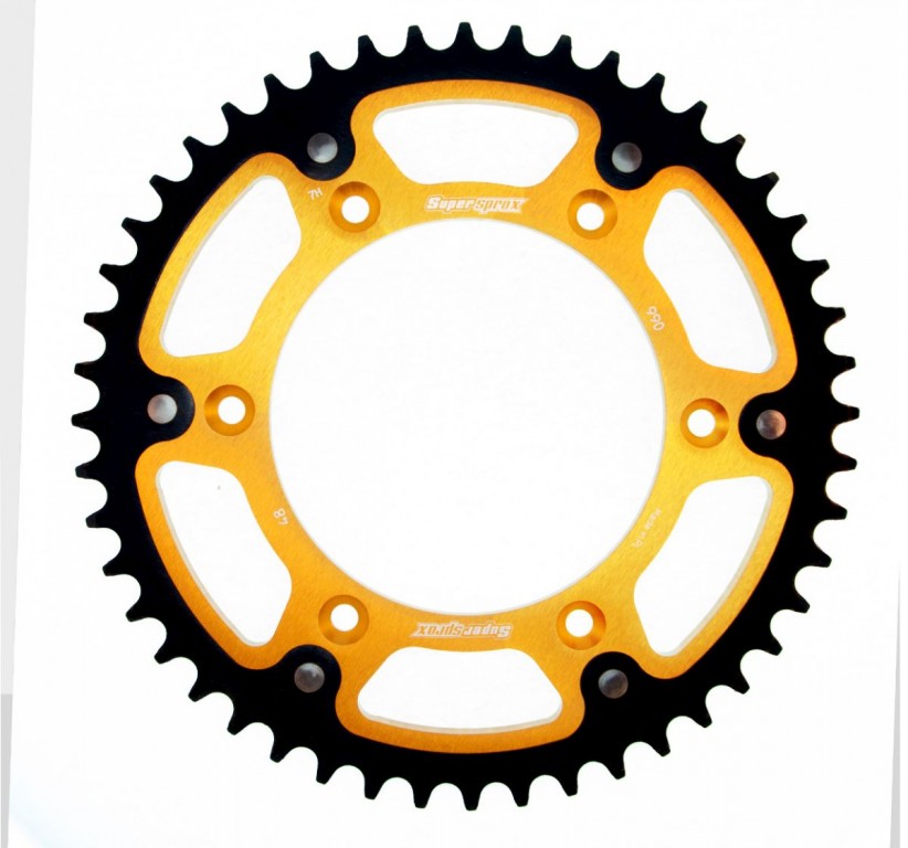Rear sprocket SUPERSPROX STEALTH RST-990:48-GLD zlato 48T, 520