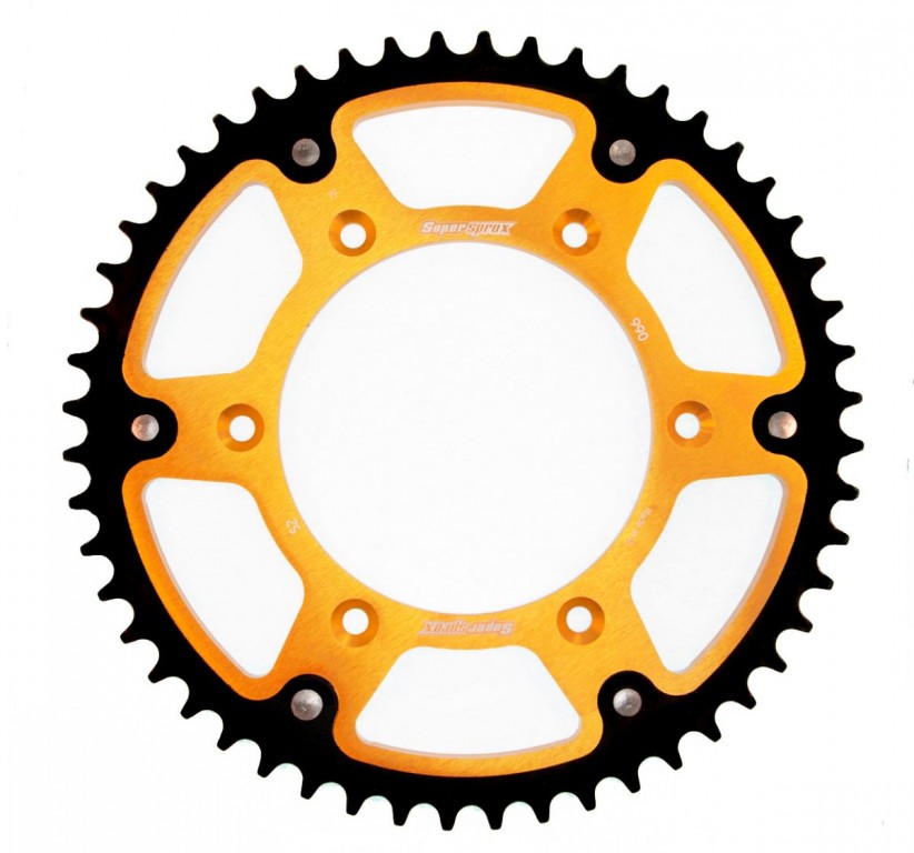 Rear sprocket SUPERSPROX STEALTH RST-990:52-GLD zlato 52T, 520
