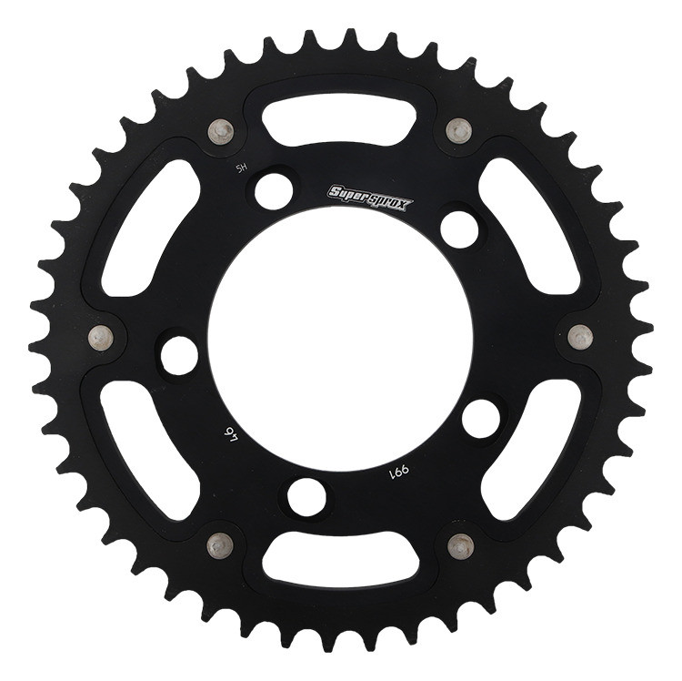 Lančenik zadnji SUPERSPROX STEALTH RST-991:46-BLK Crni 46T, 525