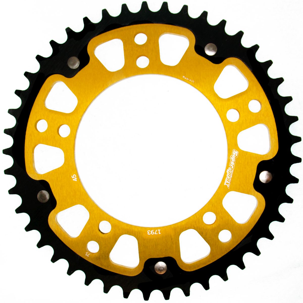 Rear sprocket SUPERSPROX STEALTH RST-1793:45-GLD zlato 45T, 520