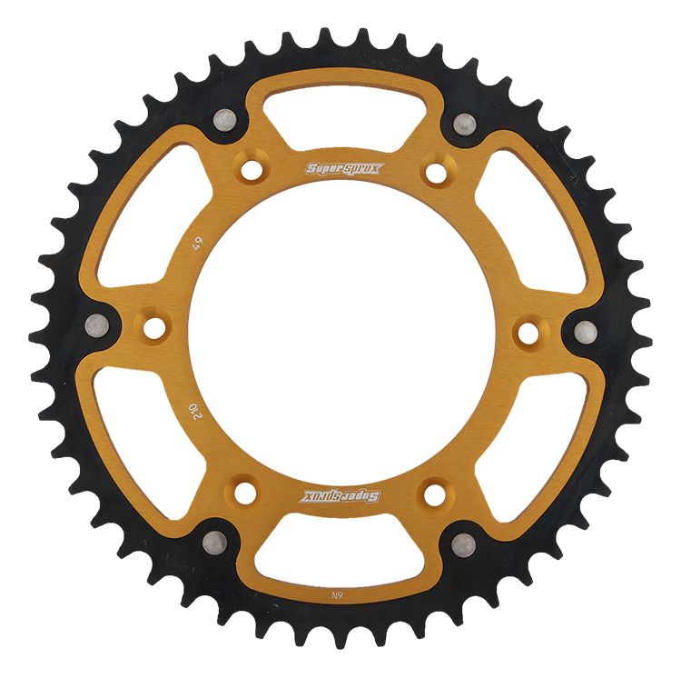 Rear sprocket SUPERSPROX STEALTH RST-210:49-GLD zlato 49T, 520