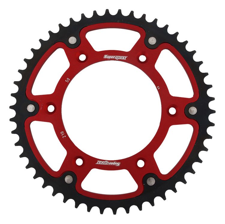 Rear sprocket SUPERSPROX STEALTH RST-210:50-RED crven 50T, 520