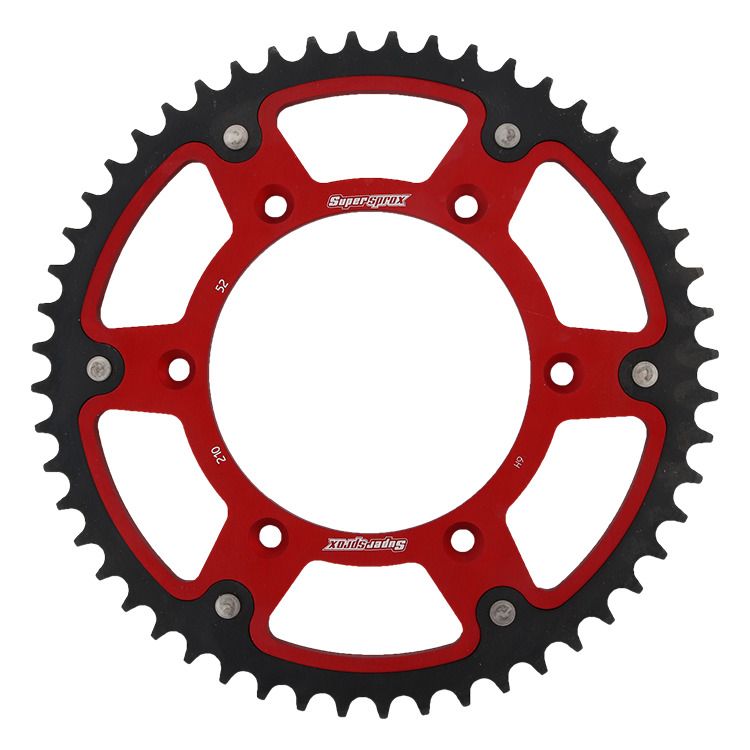 Rear sprocket SUPERSPROX STEALTH RST-210:52-RED crven 52T, 520