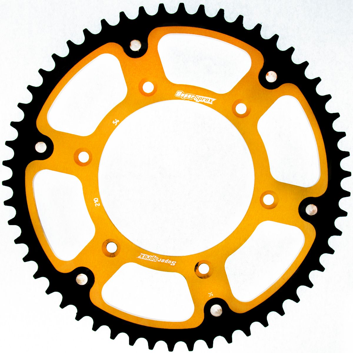 Rear sprocket SUPERSPROX STEALTH RST-210:54-GLD zlato 54T, 520