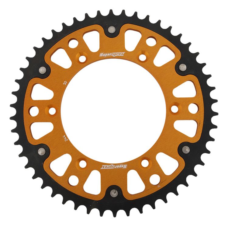 Rear sprocket SUPERSPROX STEALTH RST-244:50-GLD zlato 50T, 520
