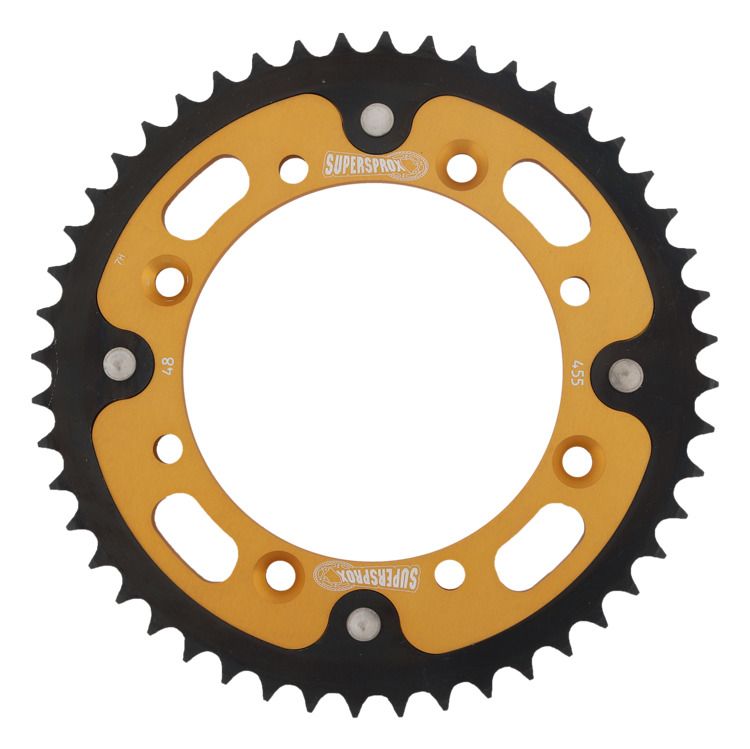 Rear sprocket SUPERSPROX STEALTH RST-455:48-GLD zlato 48T, 420