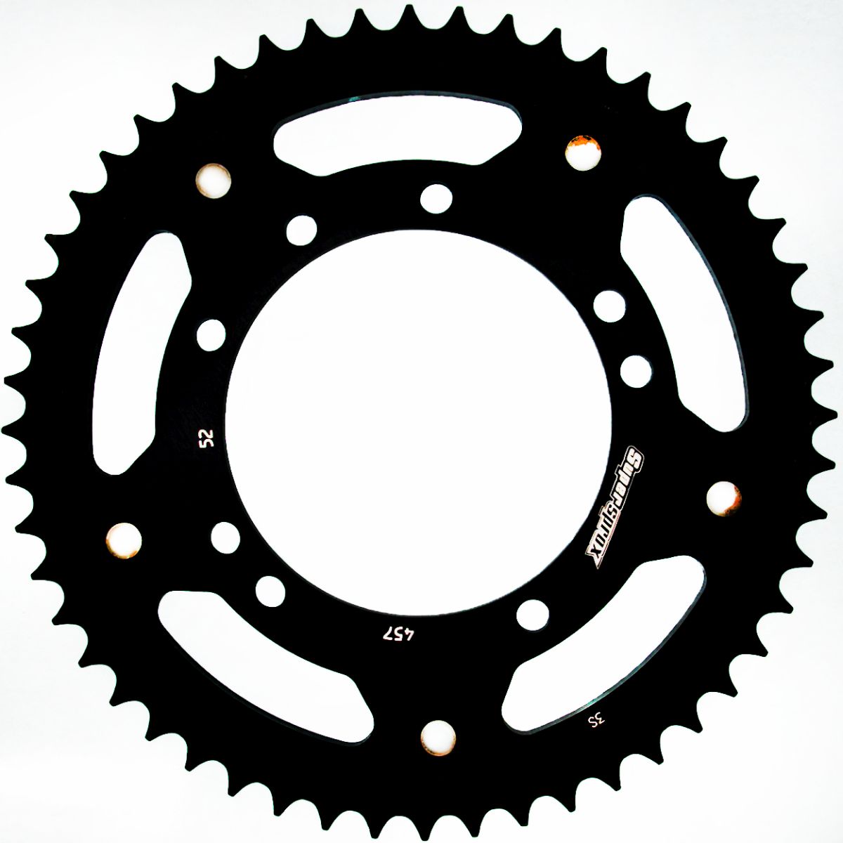 Rear sprocket SUPERSPROX STEALTH RST-457:52-BLK Crni 52T, 420