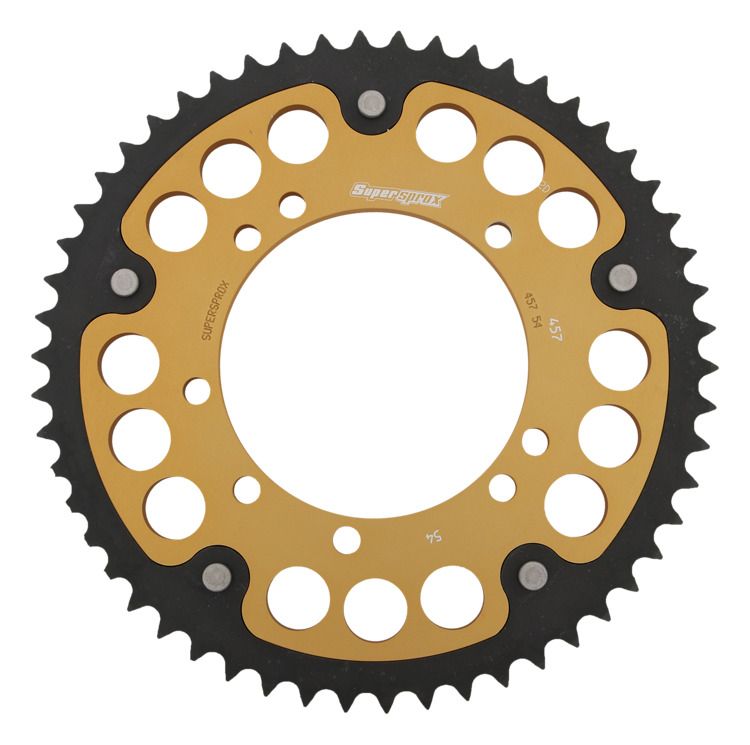 Rear sprocket SUPERSPROX STEALTH RST-457:54-GLD zlato 54T, 420