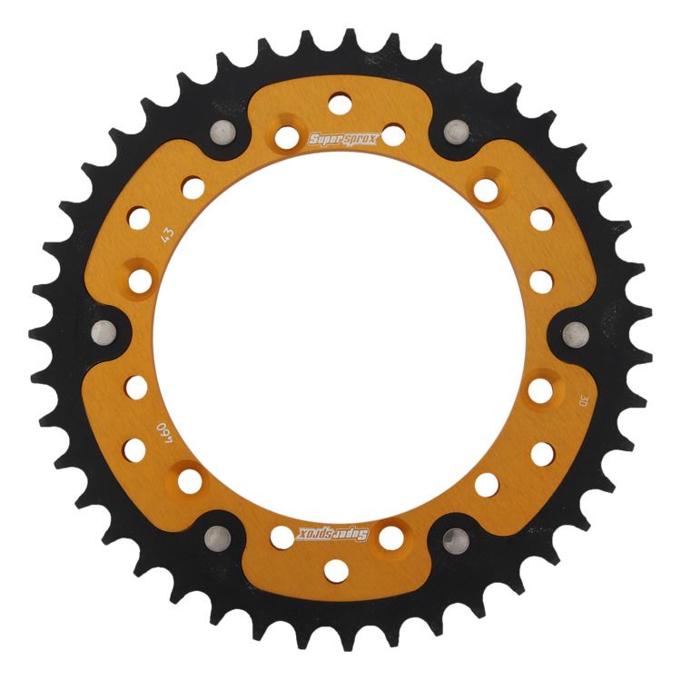 Rear sprocket SUPERSPROX STEALTH RST-460:43-GLD zlato 43T, 520