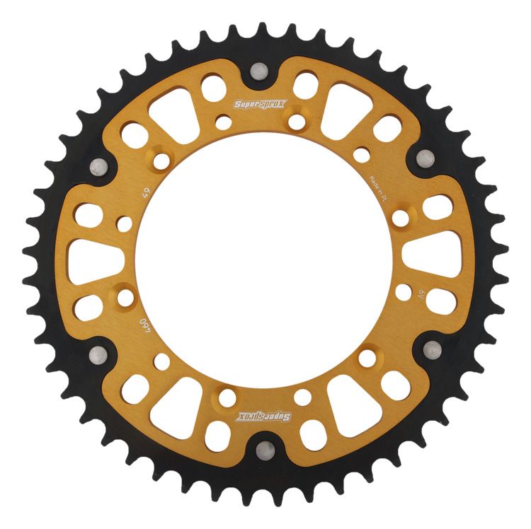 Rear sprocket SUPERSPROX STEALTH RST-460:49-GLD zlato 49T, 520