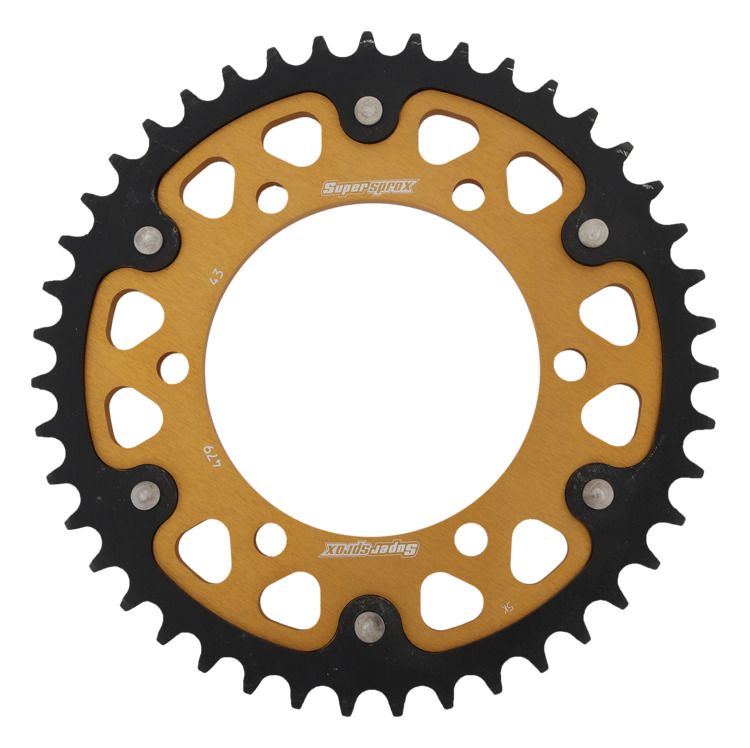 Rear sprocket SUPERSPROX STEALTH RST-479:43-GLD zlato 43T, 530