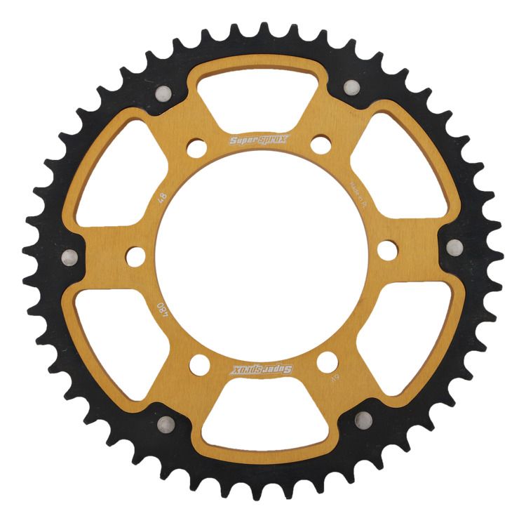 Rear sprocket SUPERSPROX STEALTH RST-480:48-GLD zlato 48T, 525