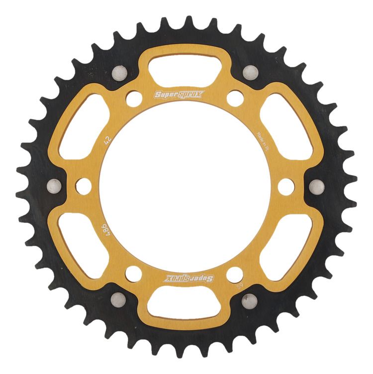 Rear sprocket SUPERSPROX STEALTH RST-486:42-GLD zlato 42T, 520