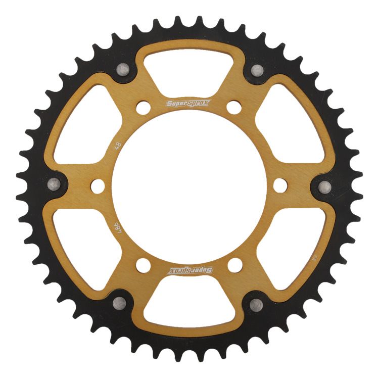 Rear sprocket SUPERSPROX STEALTH RST-486:48-GLD zlato 48T, 520