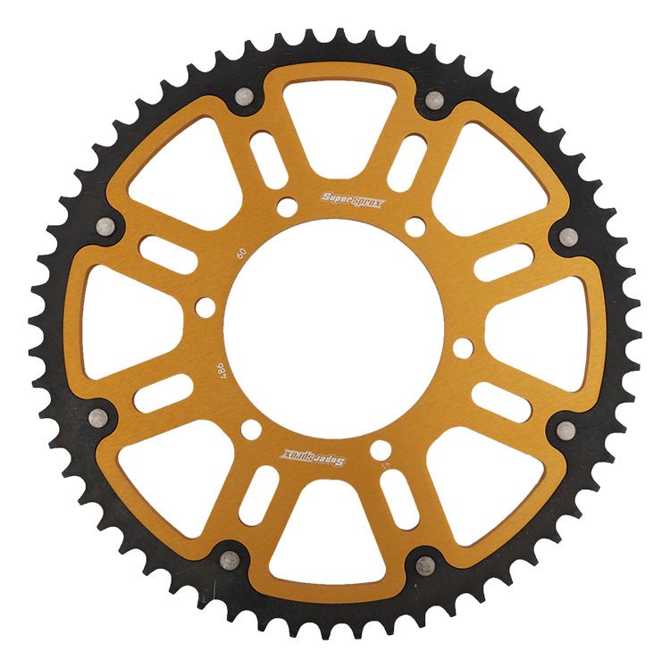 Rear sprocket SUPERSPROX STEALTH RST-486:60-GLD zlato 60T, 520