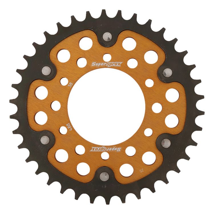 Rear sprocket SUPERSPROX STEALTH RST-488:38-GLD zlato 38T, 530