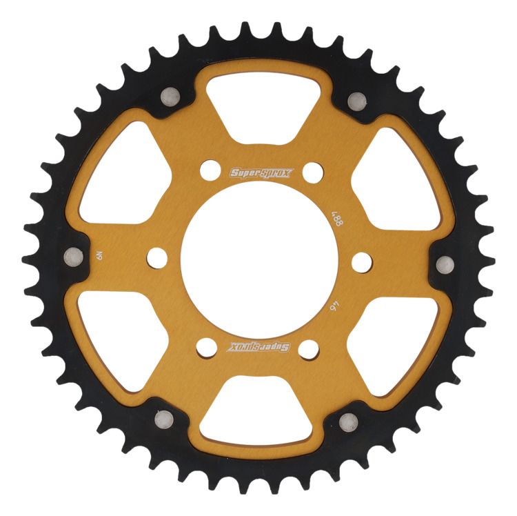 Rear sprocket SUPERSPROX STEALTH RST-488:46-GLD zlato 46T, 530