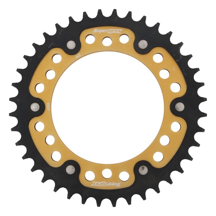 Rear sprocket SUPERSPROX STEALTH RST-499:40-GLD zlato 40T, 530