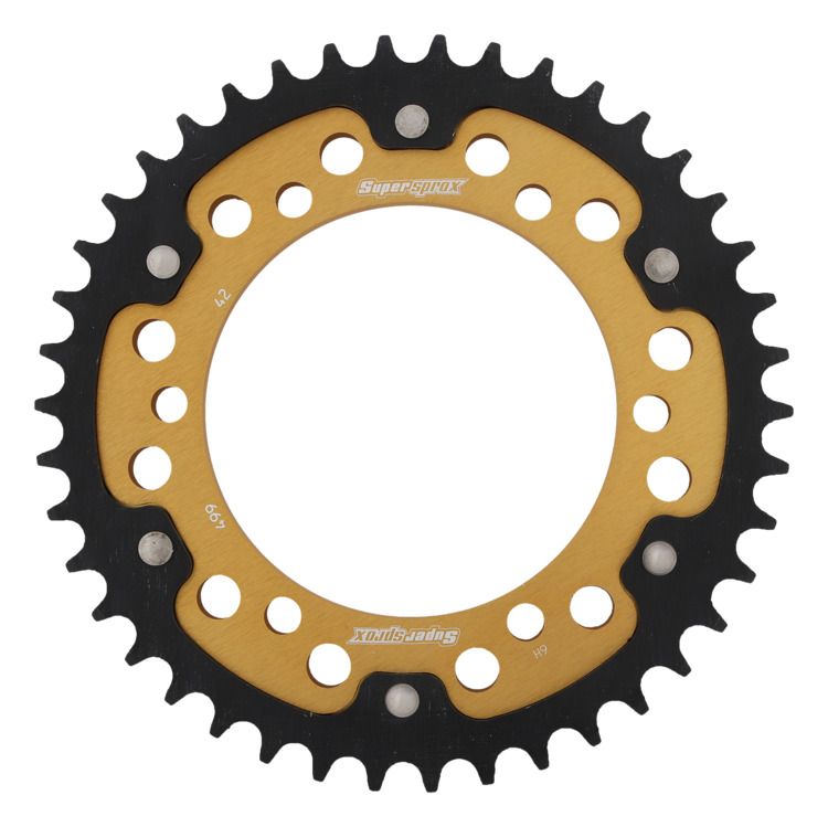 Rear sprocket SUPERSPROX STEALTH RST-499:42-GLD zlato 42T, 530