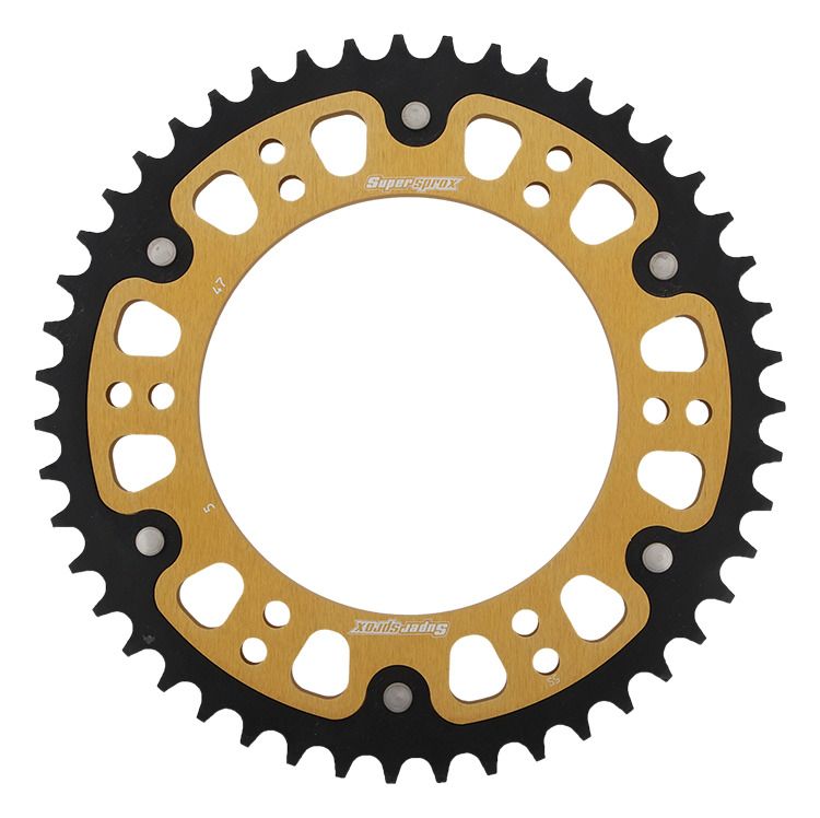 Rear sprocket SUPERSPROX STEALTH RST-5:47-GLD zlato 47T, 520