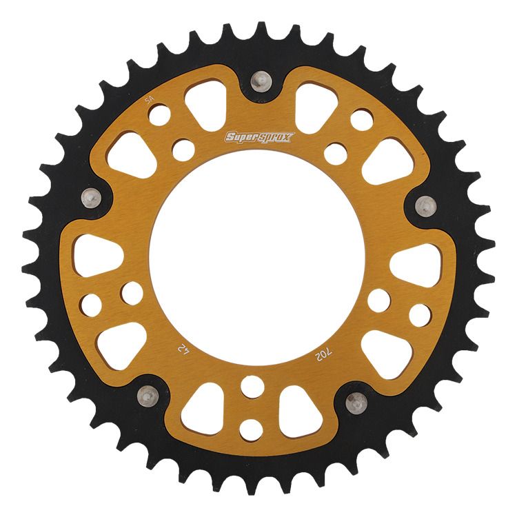 Rear sprocket SUPERSPROX STEALTH RST-702:42-GLD zlato 42T, 525