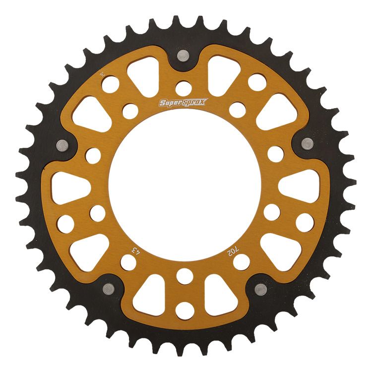 Rear sprocket SUPERSPROX STEALTH RST-702:43-GLD zlato 43T, 525