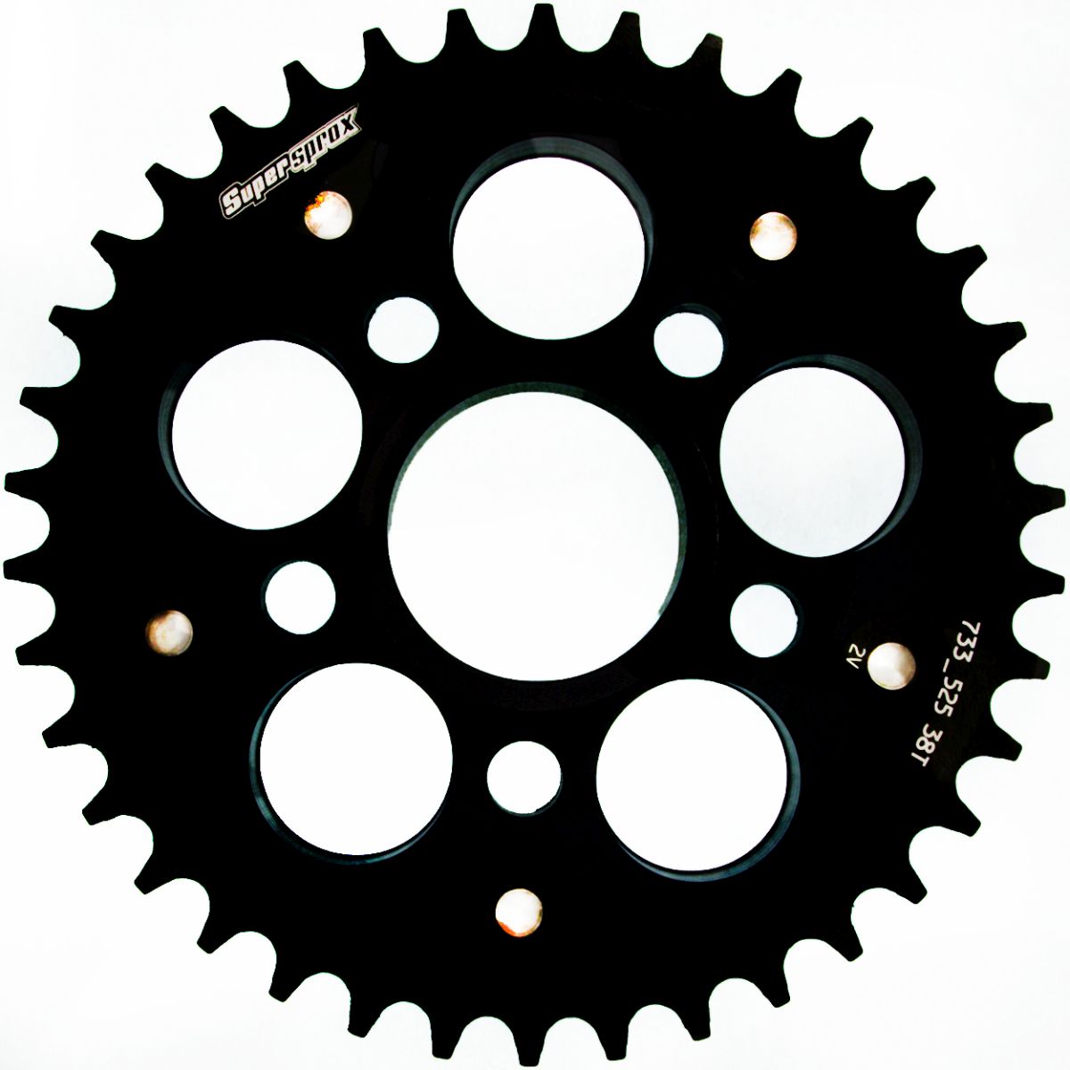 Rear sprocket SUPERSPROX STEALTH RST-733_525:38-BLK Crni 38T, 525