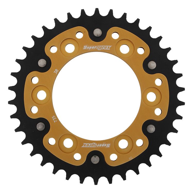 Rear sprocket SUPERSPROX STEALTH RST-735:38-GLD zlato 38T, 520