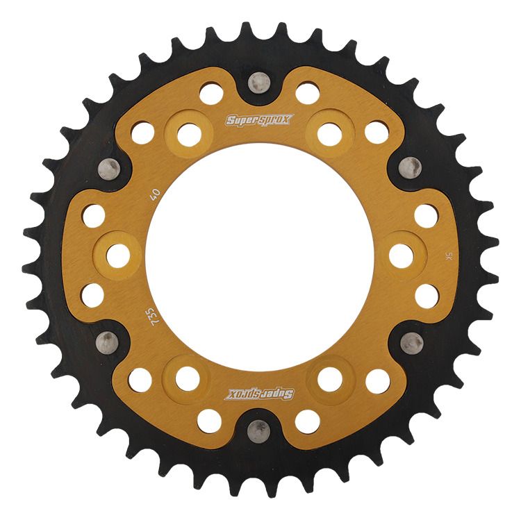 Rear sprocket SUPERSPROX STEALTH RST-735:40-GLD zlato 40T, 520