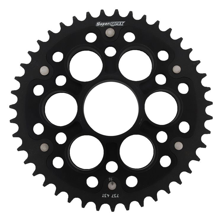 Rear sprocket SUPERSPROX STEALTH RST-737:43-BLK Crni 43T, 520