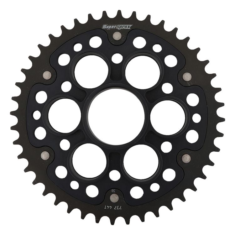 Rear sprocket SUPERSPROX STEALTH RST-737:44-BLK Crni 44T, 520