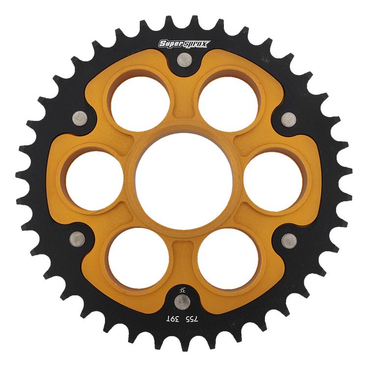 Rear sprocket SUPERSPROX STEALTH RST-755:39-GLD zlato 39T, 520