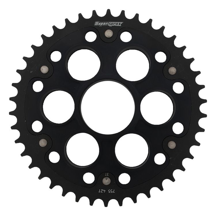 Rear sprocket SUPERSPROX STEALTH RST-755:42-BLK Crni 42T, 520