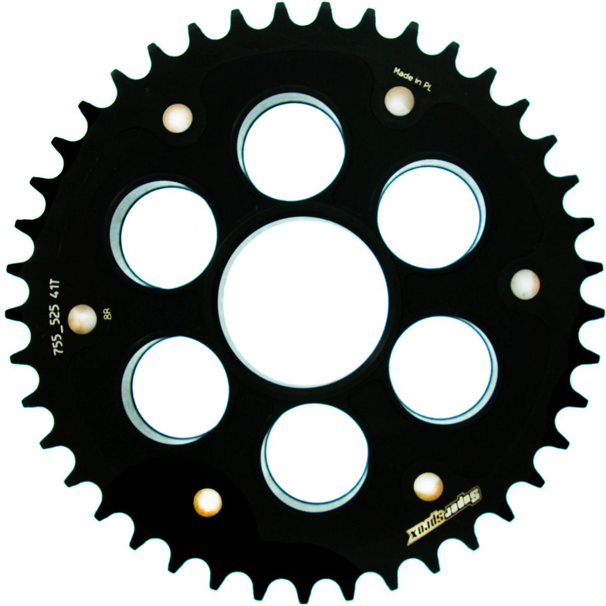 Rear sprocket SUPERSPROX STEALTH RST-755_525:41-BLK Crni 41T, 525