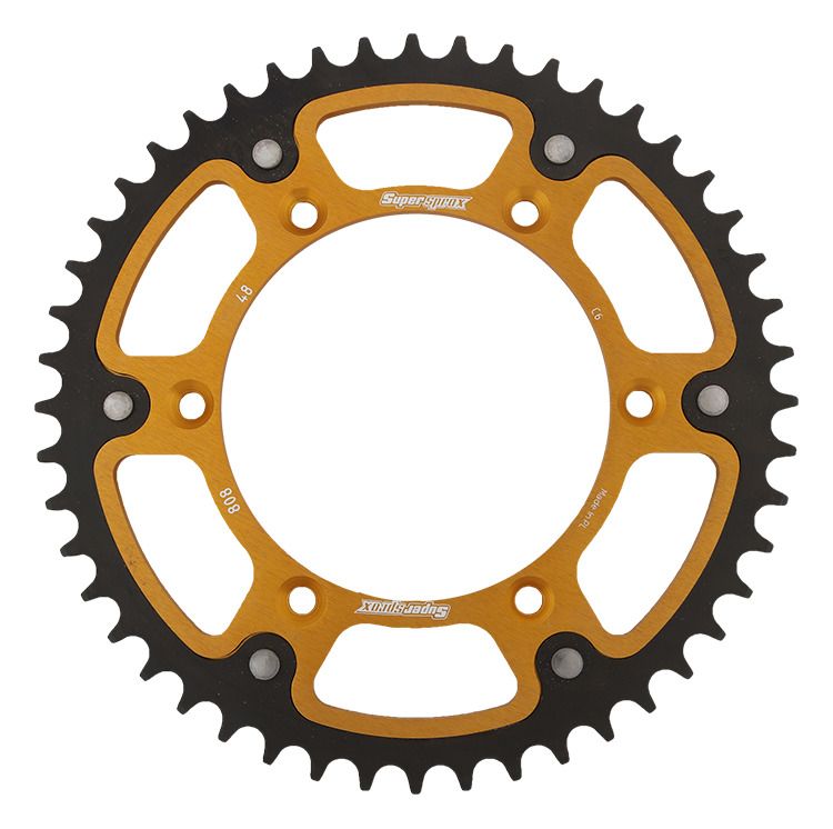 Rear sprocket SUPERSPROX STEALTH RST-808:48-GLD zlato 48T, 520