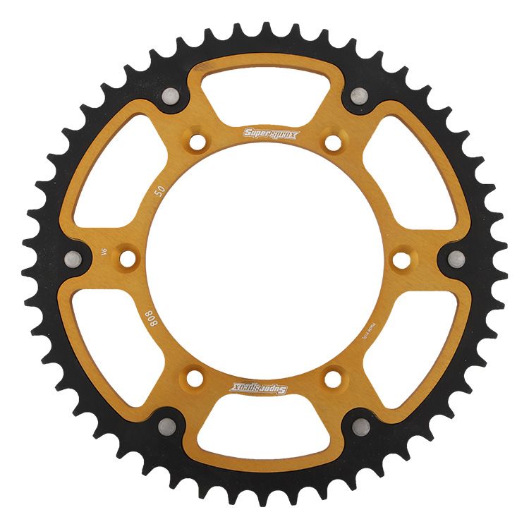 Rear sprocket SUPERSPROX STEALTH RST-808:50-GLD zlato 50T, 520